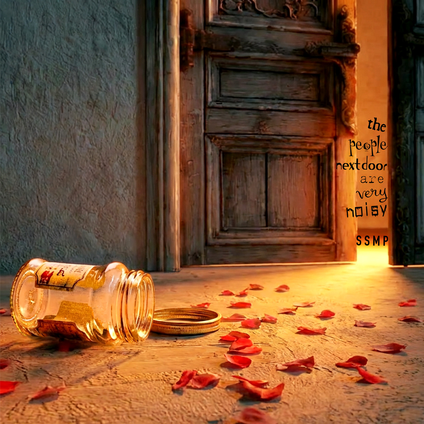 the people next door are very noisy